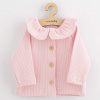 Dojčenský kabátik na gombíky New Baby Luxury clothing Laura ružový Ružová 62 (3-6m)