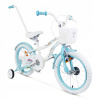Detský bicykel SIrox Rainbow White Blue koleso 16 