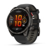 Garmin fenix 8 Pro - 47mm, AMOLED, Sapphire, Carbon Gray DLC Titanium, Black/Pebble Gray band