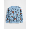 GAP Baby mikina Modrá 18-24M Modrá Modrá