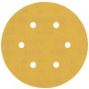 BOSCH Brúsny papier EXPERT C470 so 6 otvormi, 150 mm, zrnitosť 320, 5 ks 2608900820