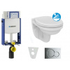 Geberit SET Kombifix 110.302.00.5 +WCzávesné Id.Standard QUARZO+sedátSC +Sigma01 ChrMat 110.302.00.5 ND3