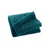 FLANELOVÁ PRIKRÝVKA 125 X 150 CM POLYESTER MODRÁ OEKO-TEX