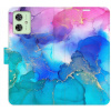 iSaprio Flip BluePink Paint pro Motorola Moto G54 5G / G54 5G Power Edition blupinpai-FLP2-MoG54
