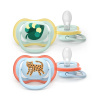Philips AVENT Cumlík Ultra air modrá/zelená 0-6m obrázok chlapec 2ks