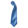 Premier Workwear Pánska saténová kravata PR750 Midblue -ca. Pantone 2718 144 x 8,5 cm