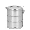Obedár MagicHome SS682, nerez, 3x 1200 ml, 16,8x26,5 cm