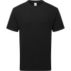 Fruit of the Loom Tričko Pure Cotton T, těžká bio bavlna, krátký rukáv, unisex COT16136200201-black S Černá