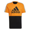 adidas Essentials Colorblock Single Jersey Tee M HE4328 (190768) Black S