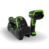 Čítačka Zebra LI3678-ER, BT, 1D, ER, multi-IF, FIPS, set USB, čierno zelená