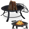 VEĽKÝ ZÁHRADNÝ KRB PRE ZÁHRADNÝ GRIL CAMPFIRE OCEĽOVÁ mriežka KRBU (VEĽKÝ ZÁHRADNÝ KRB PRE ZÁHRADNÝ GRIL CAMPFIRE OCEĽOVÁ mriežka KRBU)