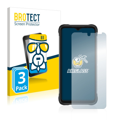 3x Čirá skleněná fólie Brotect AirGlass pro Umidigi Bison X10S (3x Čirá skleněná fólie Brotect AirGlass pro Umidigi Bison X10S)