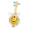 Drevený hudobný nástroj bendžo Jungle Banjo Gioia Janod 3 struny J07661