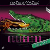 Poťah Donic Alligator Anti Vyberte FARBU poťahu: čierny / BLACK, Vyberte HRÚBKU špongie: 1,0 mm