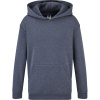 Fruit of the Loom Mikina Classic Kids Hooded Sweat s kapucí, dětská COT-162043t41a8 Melír vintage navy 164