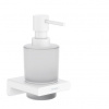 Hansgrohe Dávkovač tekutého mydla AddStoris, biely matný, 41745700