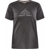 Dámské sportovní triko CRAFT ADV Trail Wool SS - černá Velikost: XL