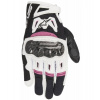 Rukavice STELLA SMX-2 AIR CARBON, ALPINESTARS, dámske (čierne / biele / fialové) L