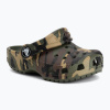 Detské šľapky Crocs Classic Camouflage Toddler army green/multi