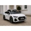 Elektrické autíčko Audi RS6 biele AUDI RS 6 biele