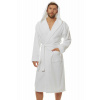 Pánský froté župan Leon bílý - XL