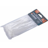 EXTOL PREMIUM Pásky sťahovacie biele 2,5x100mm, 100ks, pr.22mm, 8kg, nylon PA66, EXTOL PREMIUM 8856102