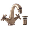 MORAVA RETRO - Bidetová batéria s výtokom, stará mosadz (bronz) MK143.5SM, RAV Slezák