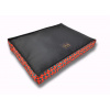 GAUCHITTO Pelech a la Matrac Simple Red – Dizajnový pelech pre psa, ručne šitý SK Veľkosť: L 102x76x11 cm, Vyberte výplň: s výplňou