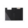 D.RECT A4 doska s klipom s chlopňou čierna