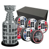 Florida Panthers - 2025 Stanley Cup Champs NHL Replica Trophy & 6 Puck Pack one size