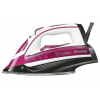Čierna & Decker BXIR2600E, Suché aj parné žehlenie, Žehliaca plocha z nehrdzavejúcej ocele, 160 g/min, Čierna, Ružová, Biela, 35 g/min, 0,3 L