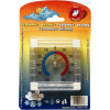 Teplomer okenný plast 7,5x7,5cm priesvitný HOME LINE
