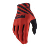 100% CELIUM Gloves Racer, Red - XL