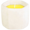 Sviečka Citronella, cement, 85 g, repelentná, 90x75 mm