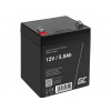 Green Cell AGM VRLA 12V 5Ah maintenance-free battery for the alarm system, cash register, toys