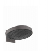 HansGrohe Rainfinity - Horná sprcha 360 s pripojením, 3jet, kefovaný čierny chróm 26234340