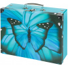 BAAGL Skladací školský kufrík Butterfly s kovaním