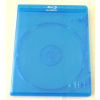 Obal na 2 BD-R Blu-ray disk modrý rozmer 149 x 128 x 12 mm (BR2-CU)