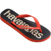Havaianas Hav. Top Logomania 2 Ruby Red/Ruby Flip Flops Unisex Adults Blood Orange 8/9