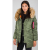 ALPHA INDUSTRIES Dámska bunda N3B VF 59 - sage green (113007/01) Veľkosť: L/Regular
