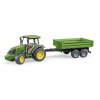 Bruder 2108 Traktor John Deere 5115M a valníčkem