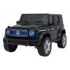 Detské autíčko s elektrickým pohonom 4x4 Mercedes Benz EQG - čierne