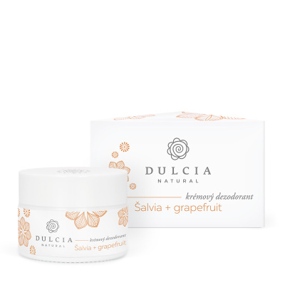 Krémový dezodorant šalvia - grapefruit 30g DULCIA