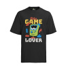 Hattree Retro Gaming Lover Top Geek Nerd Zocker Konsole PC Gamer Bio Herren T-Shirt man shirt e sport old school games