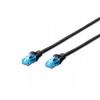 Digitus DK-1512-200/BL sieťový kábel Cat5e U/UTP (UTP) čierny