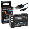 PATONA baterie pro foto Nikon EN-EL3E 2250mAh Li-Ion Platinum USB-C nabíjení PT1373
