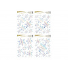 MFP okenná fólia vianoce hologram VA030 30x42cm 8886510