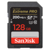 SanDisk SDXC Extreme PRO 128GB (R200MB/s) + 2 years RescuePRO Deluxe - 00121596