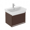 Ideal Standard Connect Air - Skrinka pod umývadlo Cube 50 cm, matná hnedá/matná svetlohnedá E0842VY