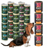 Vlhké krmivo pre psa Rafi mix príchutí 24 x 400 g